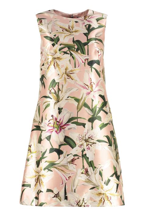 dolce gabbana lily print dress|dolce and gabbana dolce lily.